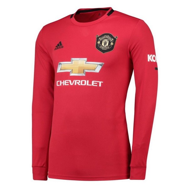 Camiseta Manchester United Primera equipación ML 2019-2020 Rojo